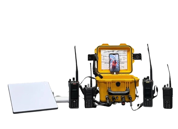 C-AT Responder Ready Guardian Deep radio interoperability system with LMR radios, smartphone and satellite connectivity