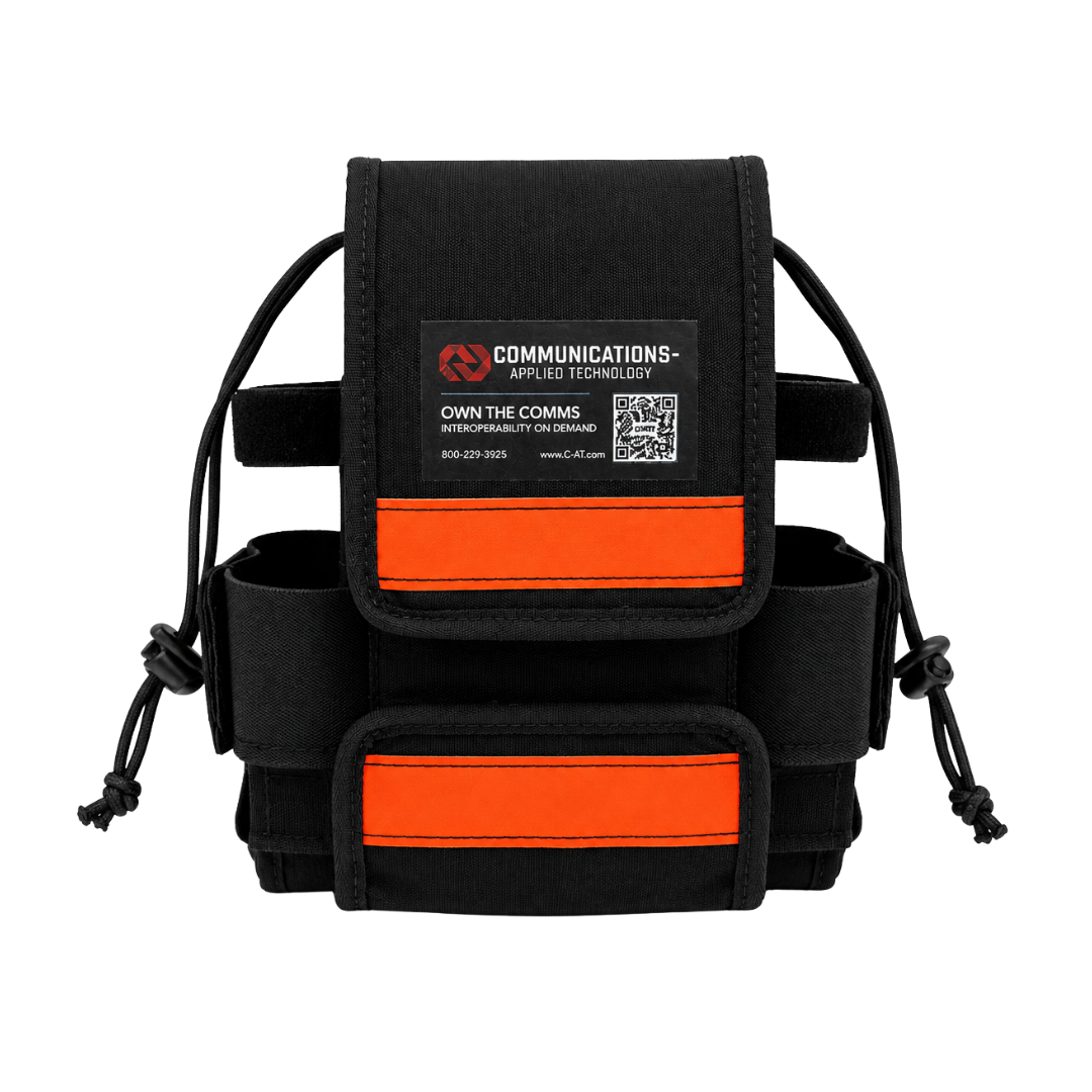C-AT TIP Tactical Interoperability Pack carrying the Responder Ready Compact ICRI with radios and antennas