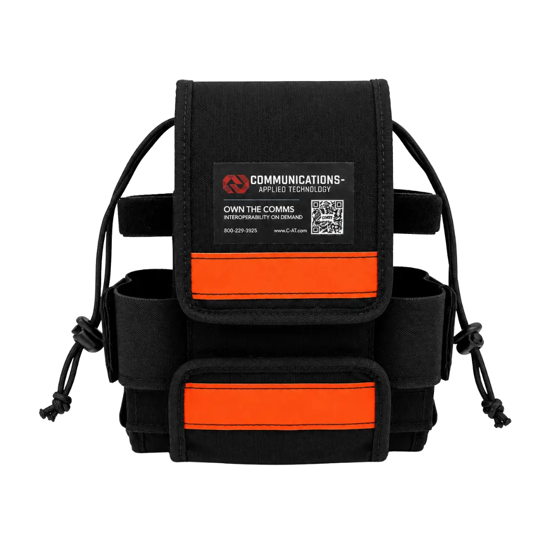 C-AT TIP Tactical Interoperability Pack carrying the Responder Ready Compact ICRI with radios and antennas