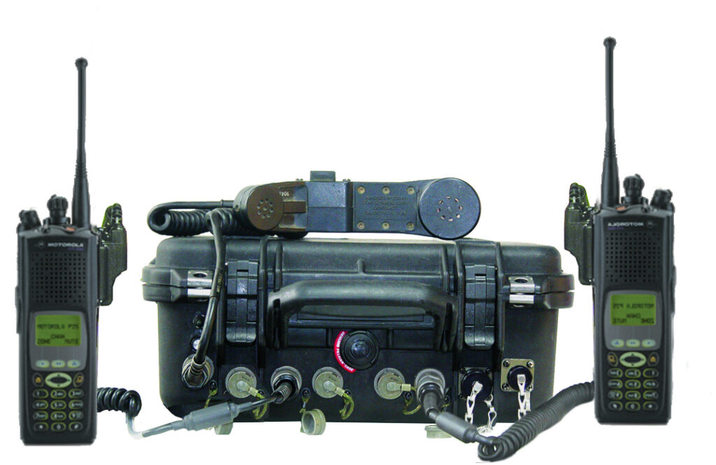 radios, P25, MESH, cellular, satellite and VoIP communications