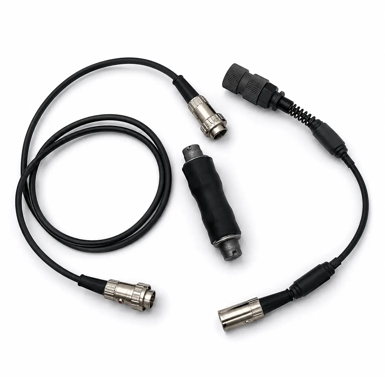 C-AT ICRI gender and jack reversal cables for radio interoperability connections