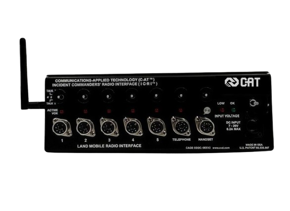 C-AT Operator Pro base model LMR radio interoperability system with five land mobile radio ports