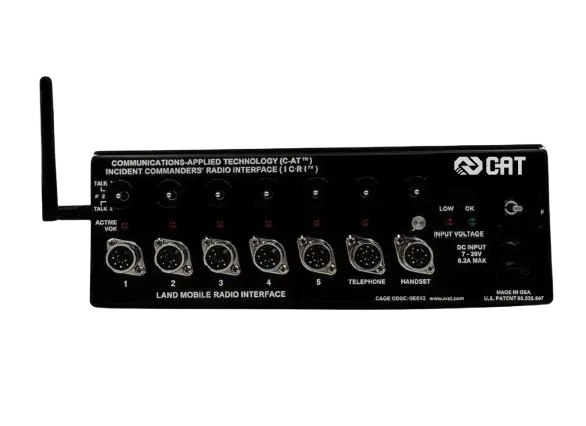 C-AT Operator Pro base model LMR radio interoperability system with five land mobile radio ports